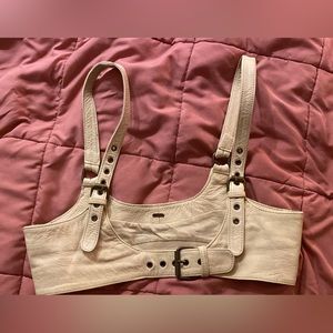 Free People Leather Harness - Medium